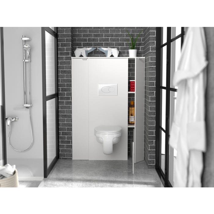 Habillage WC blanc Switch 2
