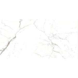 Carrelage sol intérieur effet marbre l.60x L.120cm - Calacatta Blanc