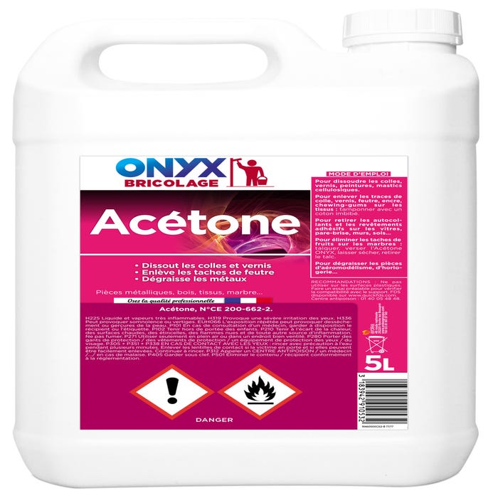 Acétone ONYX 5 L