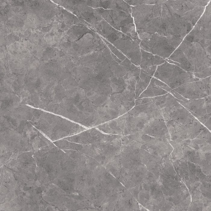 Carrelage sol intérieur effet marbre l.75x L.75cm - Bolonia Gris