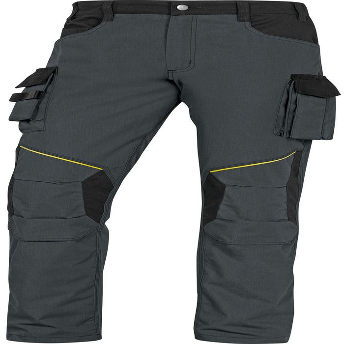Pantalon de travail gris/noir T.XL MCPA2STR - DELTA PLUS