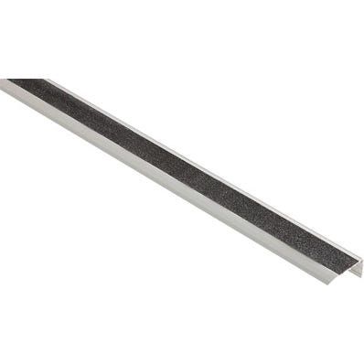 Nez de marche aluminium avec bande antidérapante L.300 x l.6,70 cm 