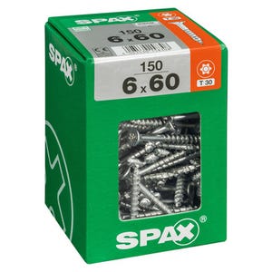 VIS AGGLO SPAX TF TX 6X60 WIROX X150