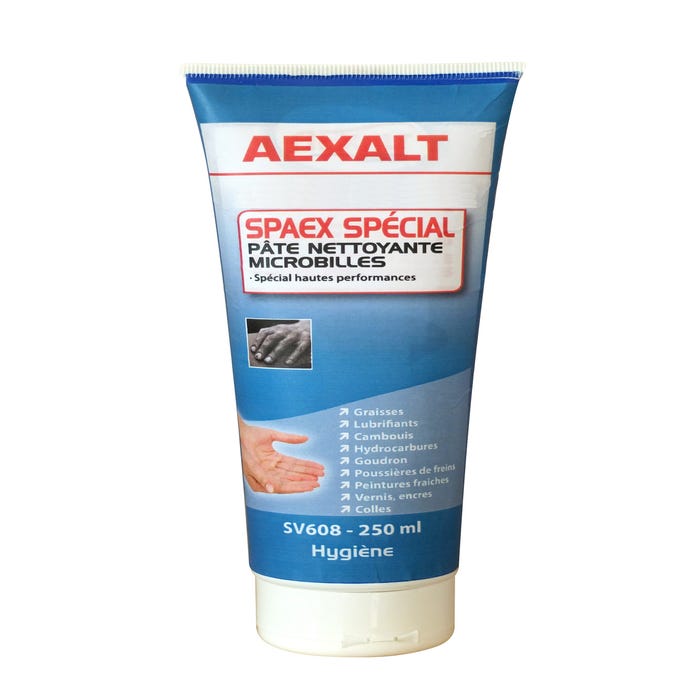 Crème mains nettoyante action microbrossante tube de 250 ml Spaex spécial - AEXALT