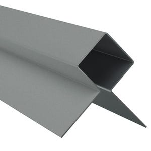 Angle extérieur gris ardoise HPlank MetalTrim