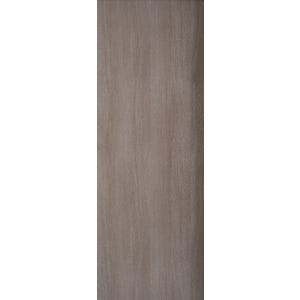 Porte revêtue décor chêne gris pirée H.204 x l.73 cm - GIMM