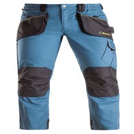 Pantalon de travail bleu pétrole/noir T.L SLICK - KAPRIOL