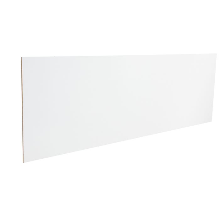 Crédence stratifié blanc brillant L.301,50 x l.63 cm ép.1 mm