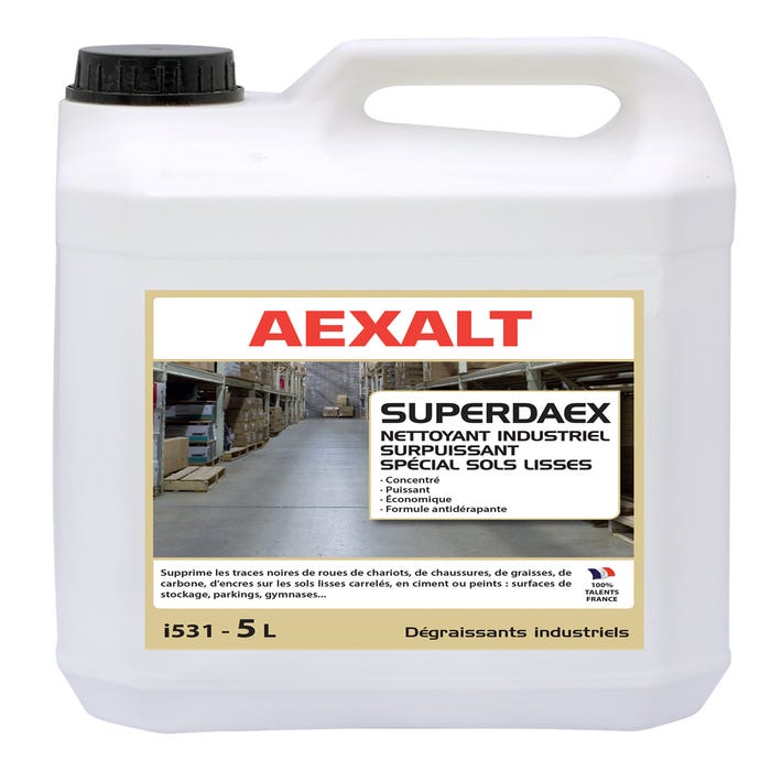 Nettoyant industriel puissant spécial sols 5 L Superdaex - AEXALT