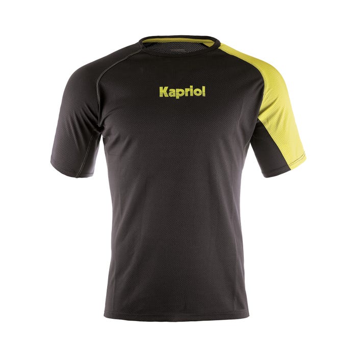 T-shirt de travail quick dry noir T.XL - KAPRIOL