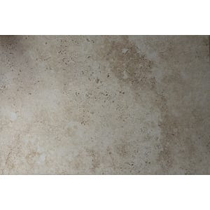 Carrelage sol extérieur effet pierre l.40 x L.60 cm - Pierre de travertin