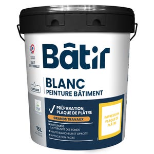 Sous-couche plaques de plâtre acrylique 15 L - BATIR