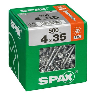 VIS AGGLO SPAX TF TX 4X35 WIROX X500