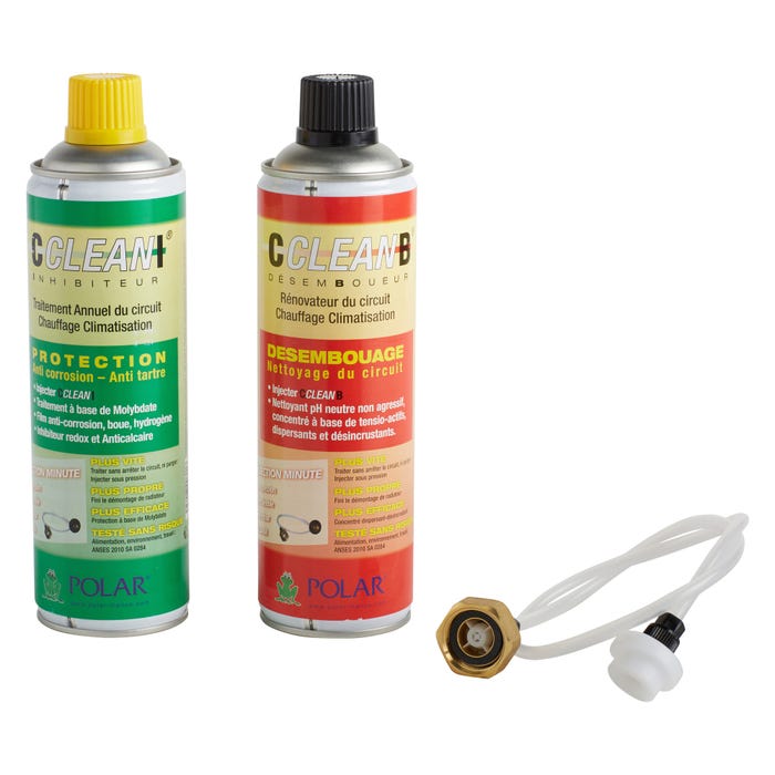 Kit de nettoyage et de protection du circuit de chauffage - POLAR