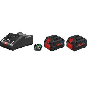 Pack 2 batteries 18V 8.0Ah ProCore + chargeur - BOSCH PROFESSIONAL