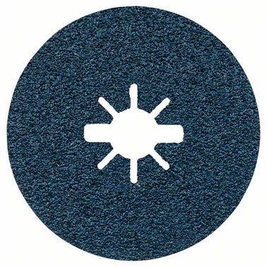 Disque abrasif fibre métal grain 24 pour meuleuse X-Lock Diam.125 mm - BOSCH PROFESSIONNEL
