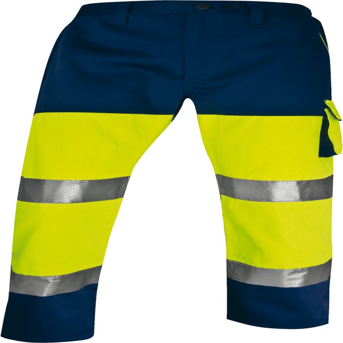 Pantalon de travail haute visibilité jaune Taille S PANOSTYLE - DELTA PLUS