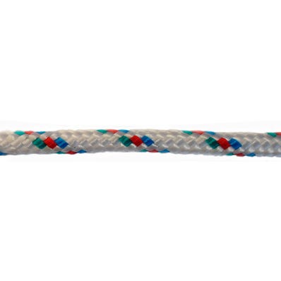 Cordeau polypropylène tri couleur Long.1 m Diam.4 mm