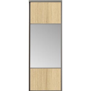 Vantail 3 partitions 93 x 250 cm Chêne Blond - ILIKO