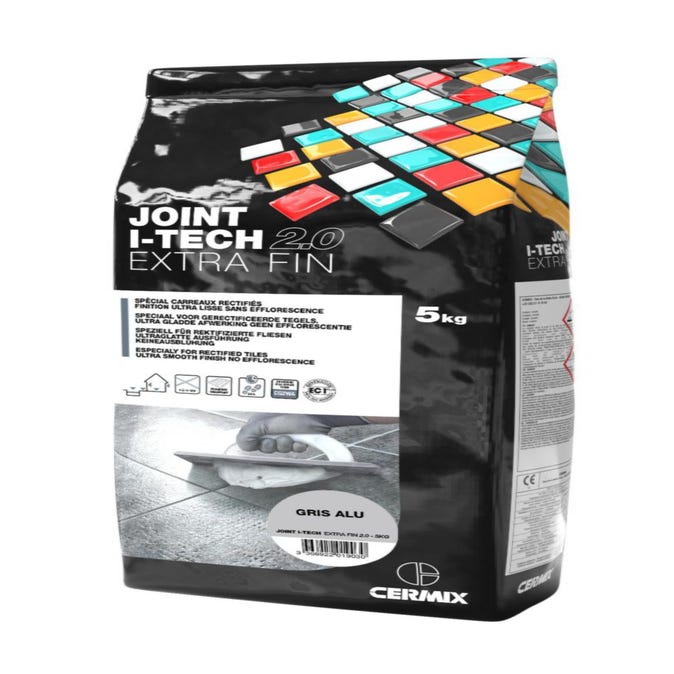 Joint I Tech extra fin Gris Manganese 5kg CERMIX
