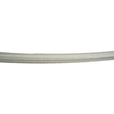 Sandow polyester blanc Long.1 m Diam.8 mm