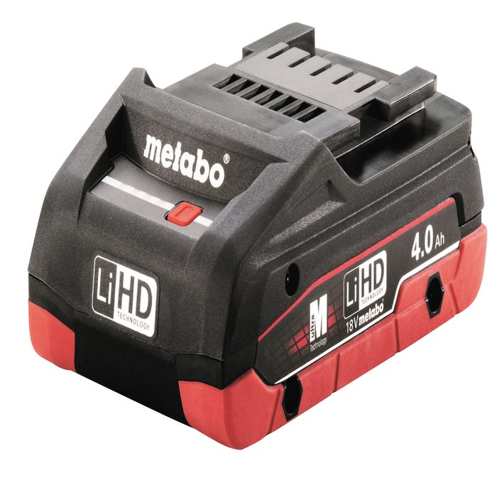 Batterie 4Ah 18V Li HD haute performance pour outils sans fil - 625367000 METABO