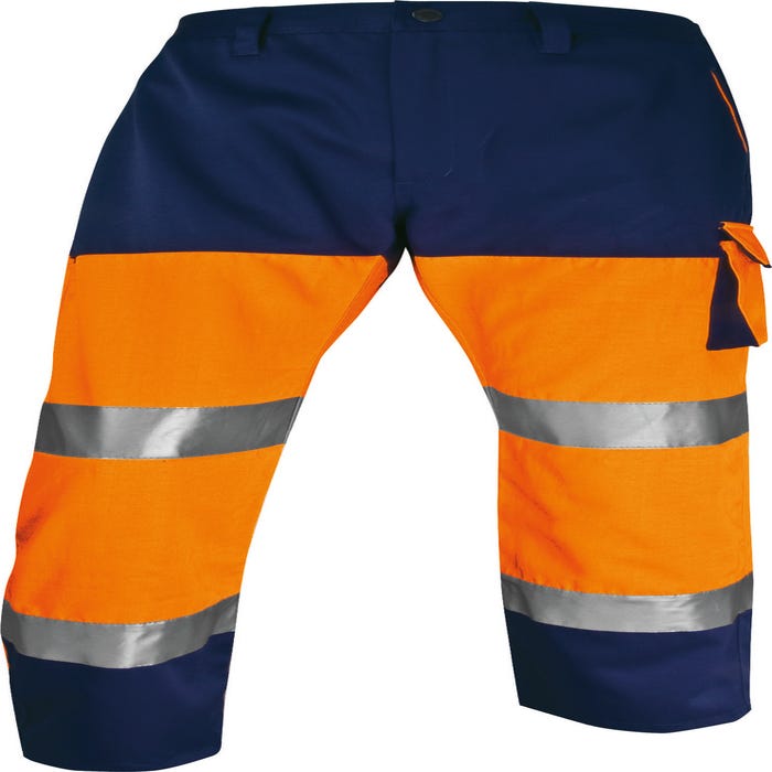 Pantalon de travail haute visibilité orange T.M PANOSTYLE- DELTA PLUS