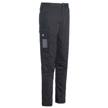 Pantalon de travail noir T.46 EDWARD - NORTH WAYS