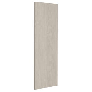 Porte seule revêtue chêne blanc H.204 x l.73 cm