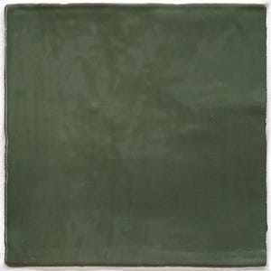 Faïence 13x13 cm Granada vert