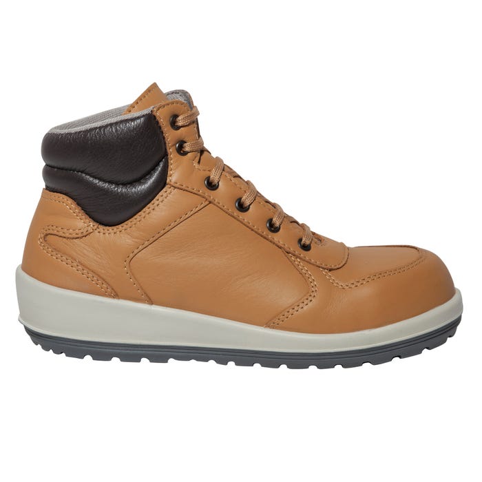 Chaussure de securite femme montante couleur miel S3 T.38 Brazza PARADE Bricoman