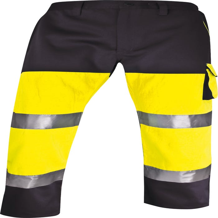 Pantalon de travail haute visibilité jaune T.M PANOSTYLE - DELTA PLUS