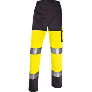 Pantalon de travail haute visibilité jaune T.XL PANOSTYLE - DELTA PLUS