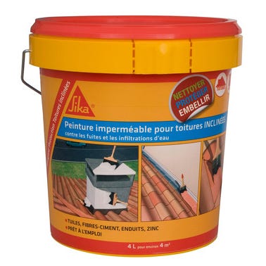 Protection toiture beige 4L Sikagard - SIKA