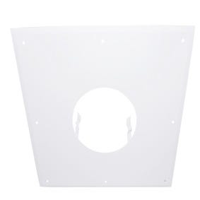 Plaque propreté blanc 300 x 300 Diam.150 ou 153 mm