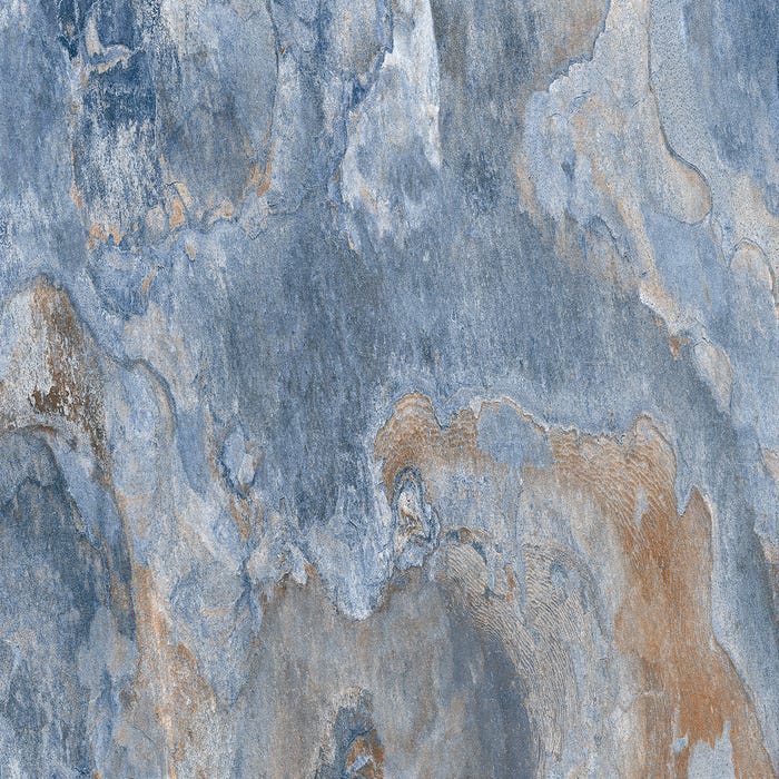 Carrelage sol extérieur effet pierre l.30 x L.60 cm - Aspen Blue