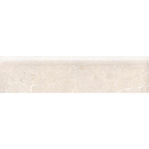 Plinthe carrelage effet marbre H.8 x L.60 cm - Tordera marfil (lot de 10)