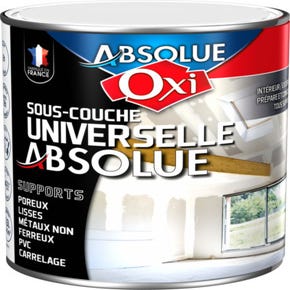 Sous-couche universelle intérieur extérieur solvantée mat blanc 1 L Absolue- OXI