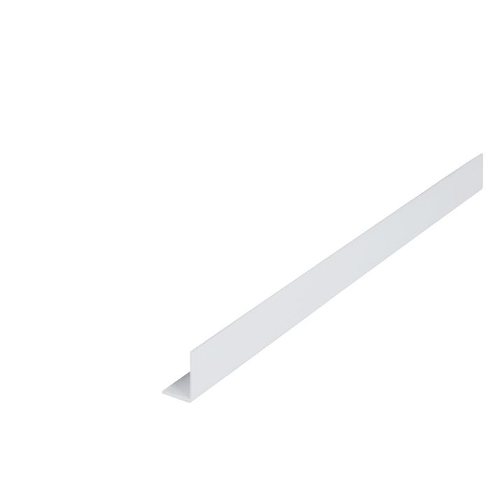 Cornière en PVC blanc 15 x 15 mm Long 2.60 m