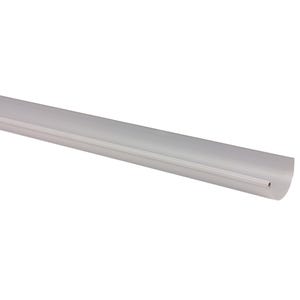 Gouttière demi-ronde PVC grise Dév.250 mm Long.2 m - GIRPI