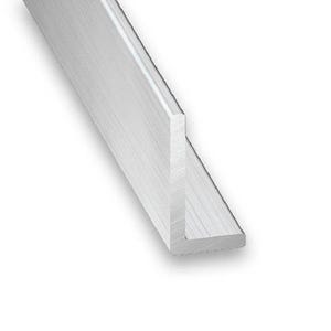 Cornière aluminium brut 30 x 20 x 1,5 mm L.100 cm