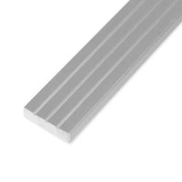 Profilé aluminium 1m dissipateur thermique PLAT pour ruban largeur 2 x 10 mm