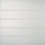Porte seule laquée blanc H.204 x l.83 cm Griff'Inox - JELD WEN