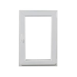 Fenêtre PVC H.75 x l.60 cm oscillo-battant 1 vantail tirant droit blanc