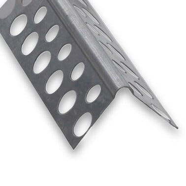Cornière plaque de plâtre acier profilé à froid 25 x 25 mm L.250 cm