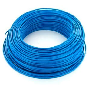 Fil H07VU 1.5 mm² 10 m Bleu- MIGUELEZ SL