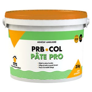 Colle carrelage en pâte 25 kg Pâte Pro - PRB