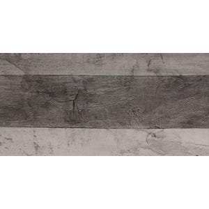 Carrelage intérieur rectifié sol et mur gris effet bois l.30 x L.60 cm Legno Vintage Grey