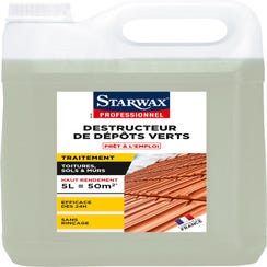 STARWAX DESTRUCTEUR DEPOTS VERTS 5 L