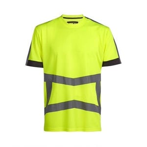 T-shirt haute visibilité jaune S - NORTH WAYS 